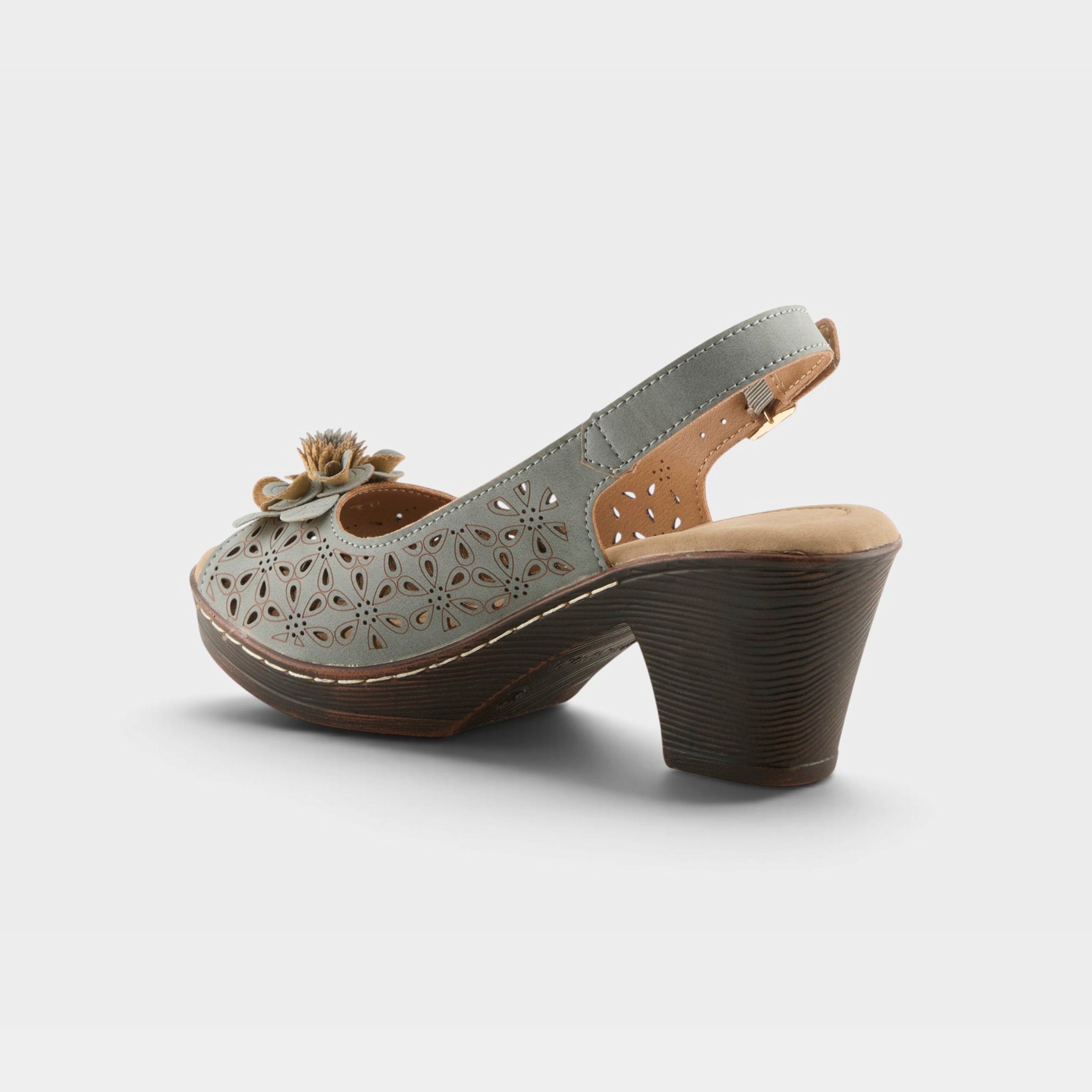 Patrizia Doriday Blue Slingback Sandal