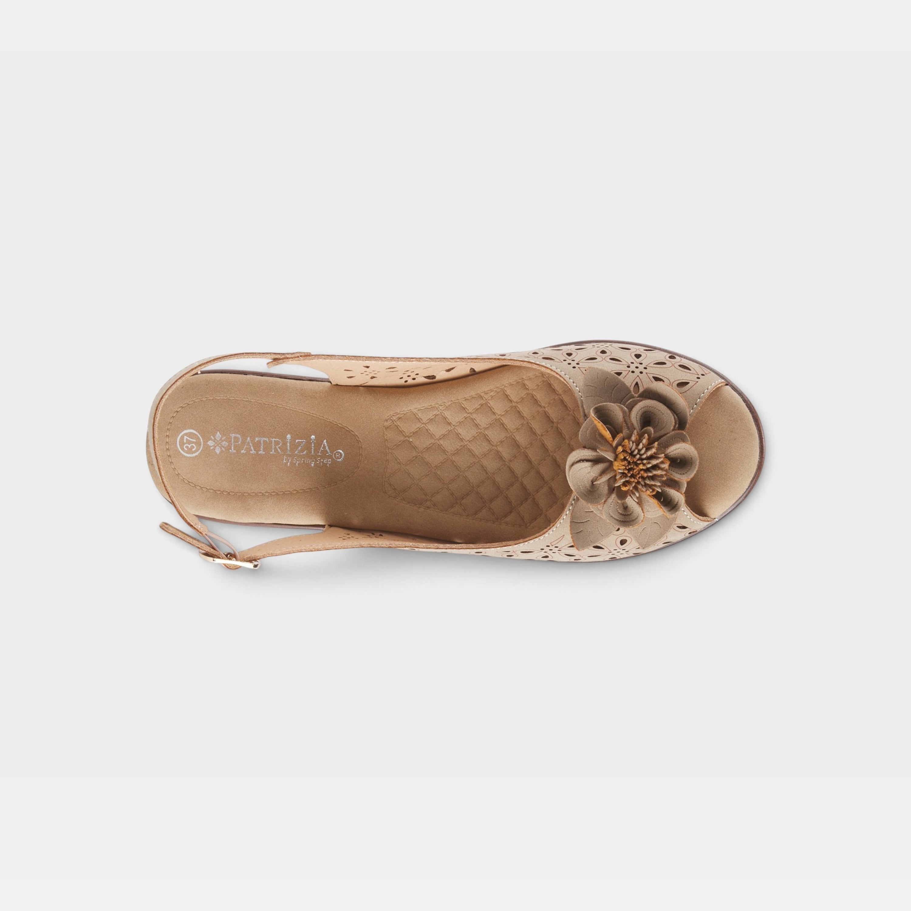 Patrizia Doriday Taupe Slingback Sandal