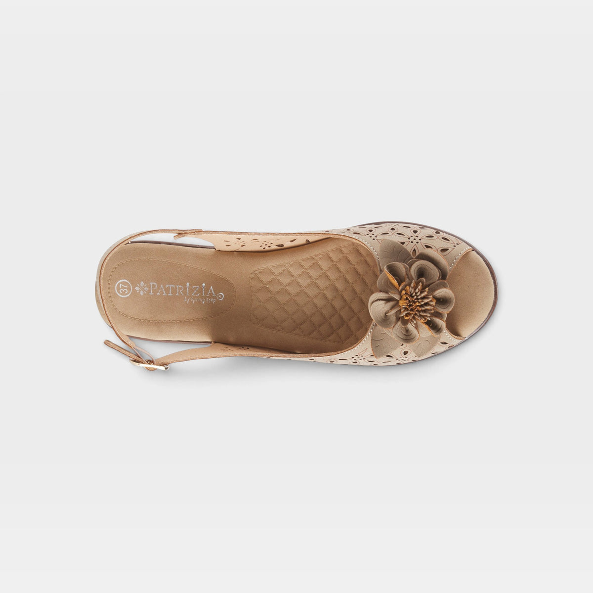 Patrizia Doriday Taupe Slingback Sandal