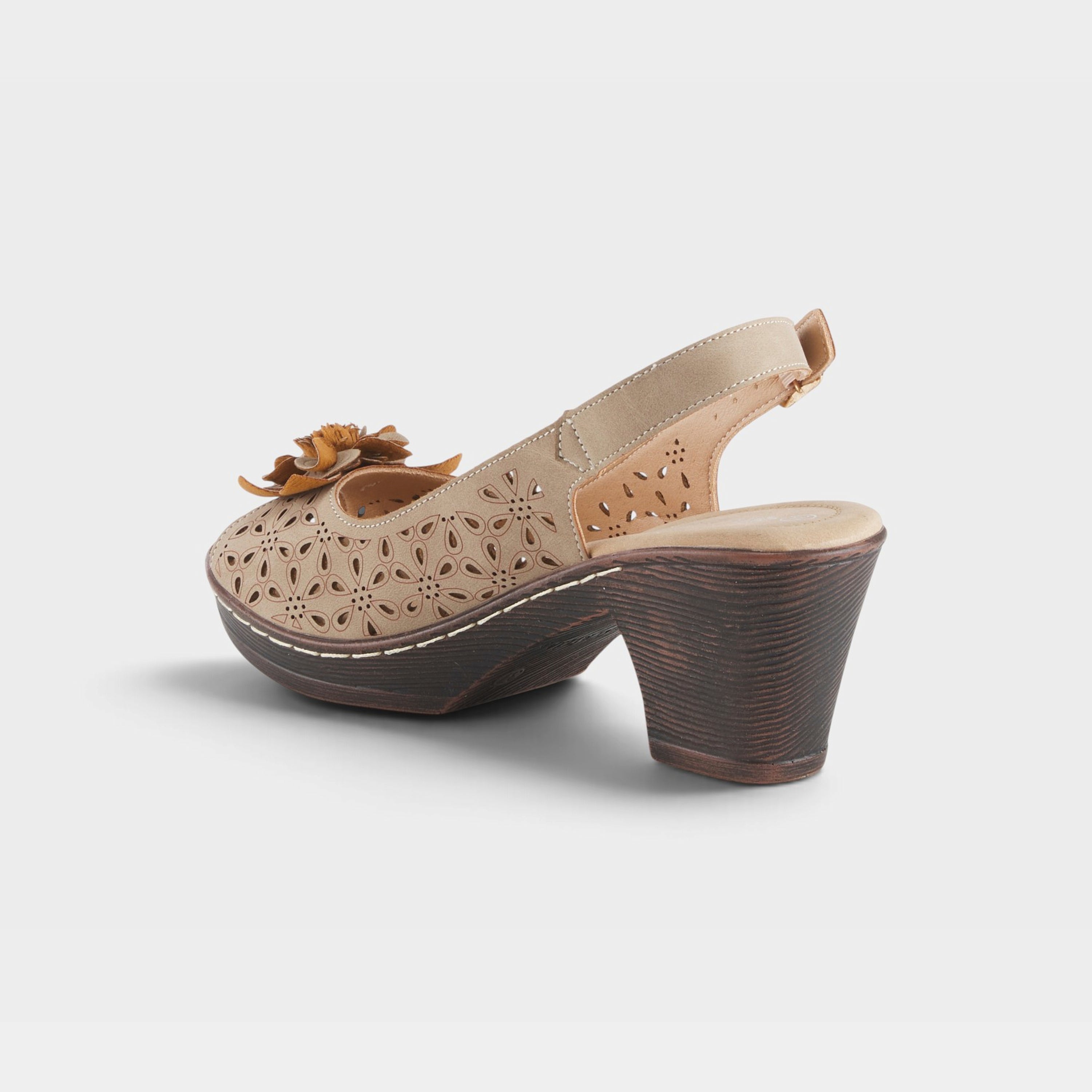 Patrizia Doriday Taupe Slingback Sandal