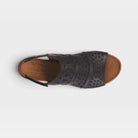Spring Step Dorotha Black Sandal