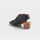 Spring Step Dorotha Black Sandal