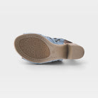 Spring Step Dorotha Blue Sandal