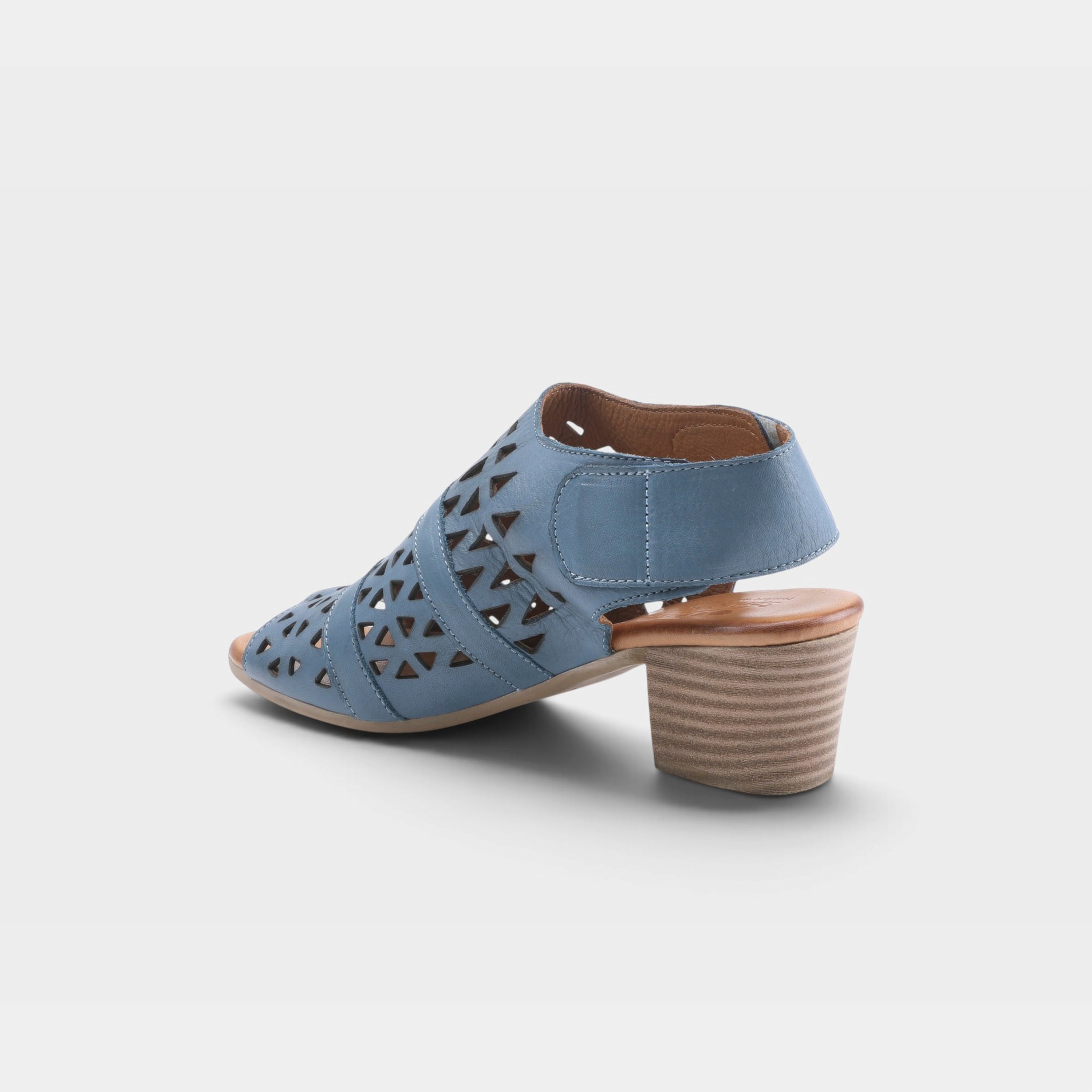 Spring Step Dorotha Blue Sandal