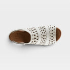 Spring Step Dorotha White Sandal