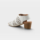 Spring Step Dorotha White Sandal