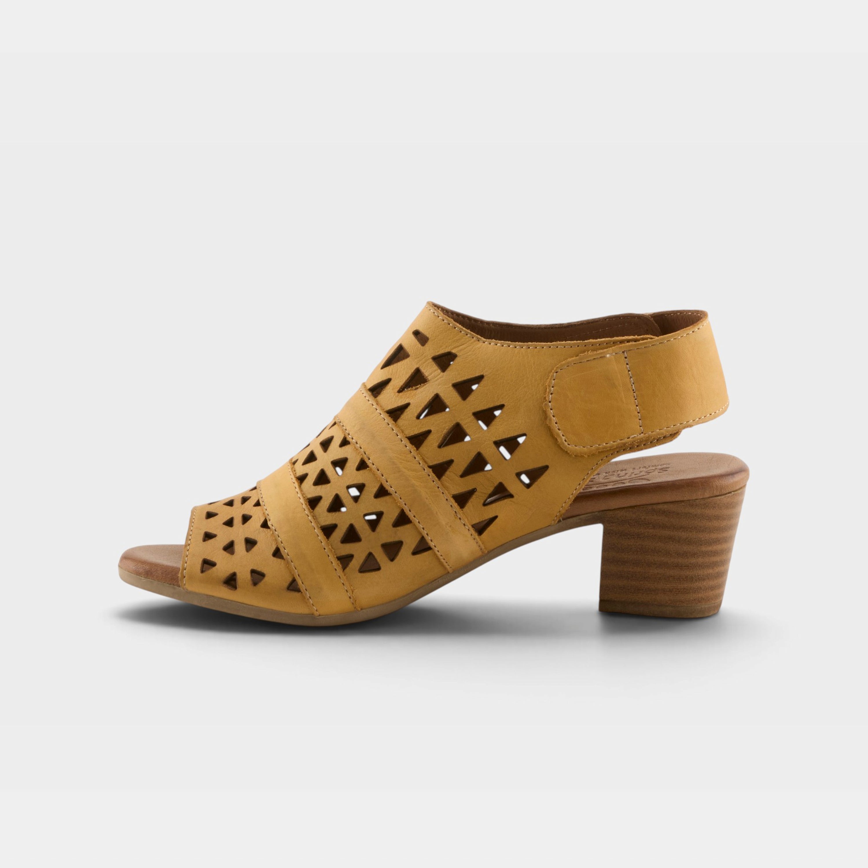 Spring Step Dorotha Yellow Sandal