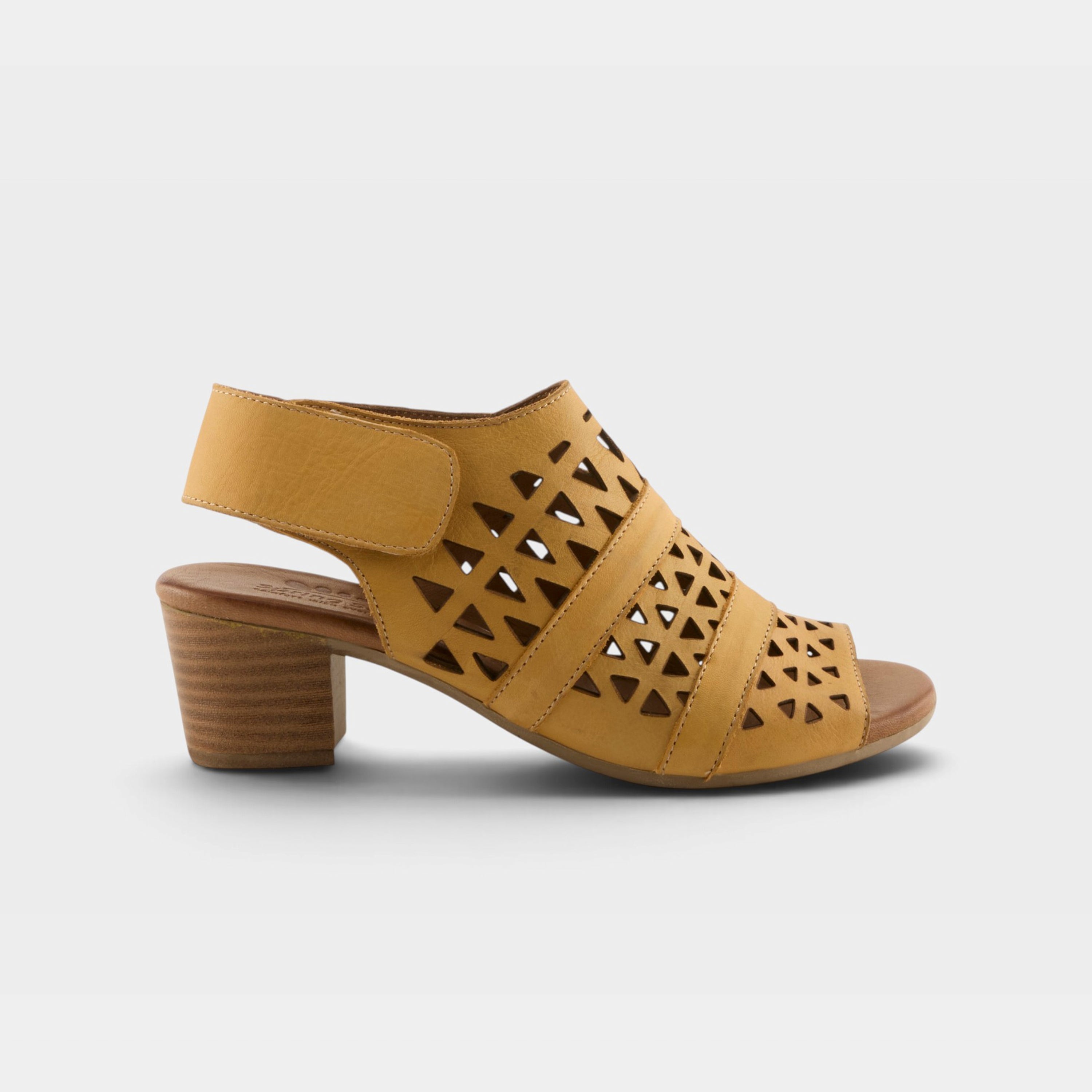 Spring Step Dorotha Yellow Sandal
