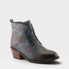 L'Artiste DUJU BOOTS in NAVY, front view