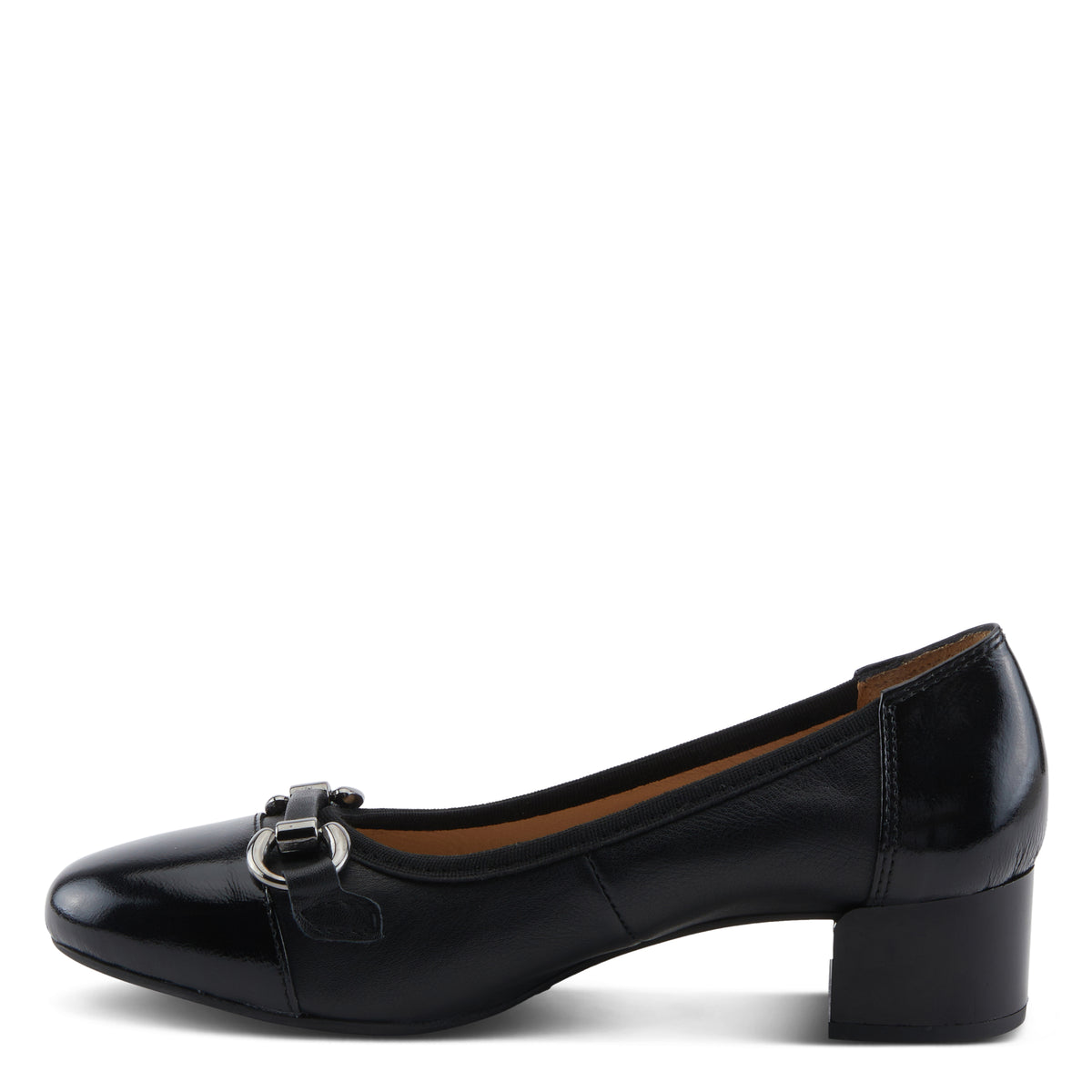 Spring Step SPRING STEP EARLINE SHOES shoe in black patent with comfortable everyday design