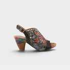 L'Artiste Eclipsing sandals in Black Multi, hero view