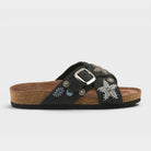 Azura Eilish Black Multi Sandal