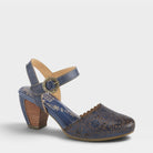 L'Artiste EILOOTA SANDALS in NAVY, front view