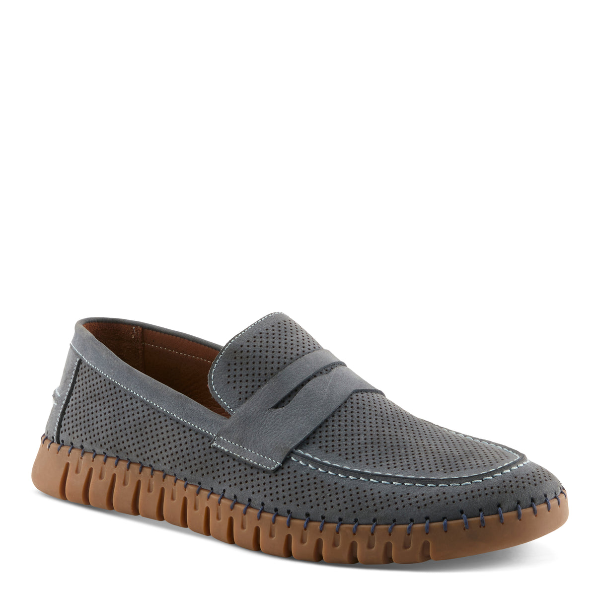 BLUE NUBUCK