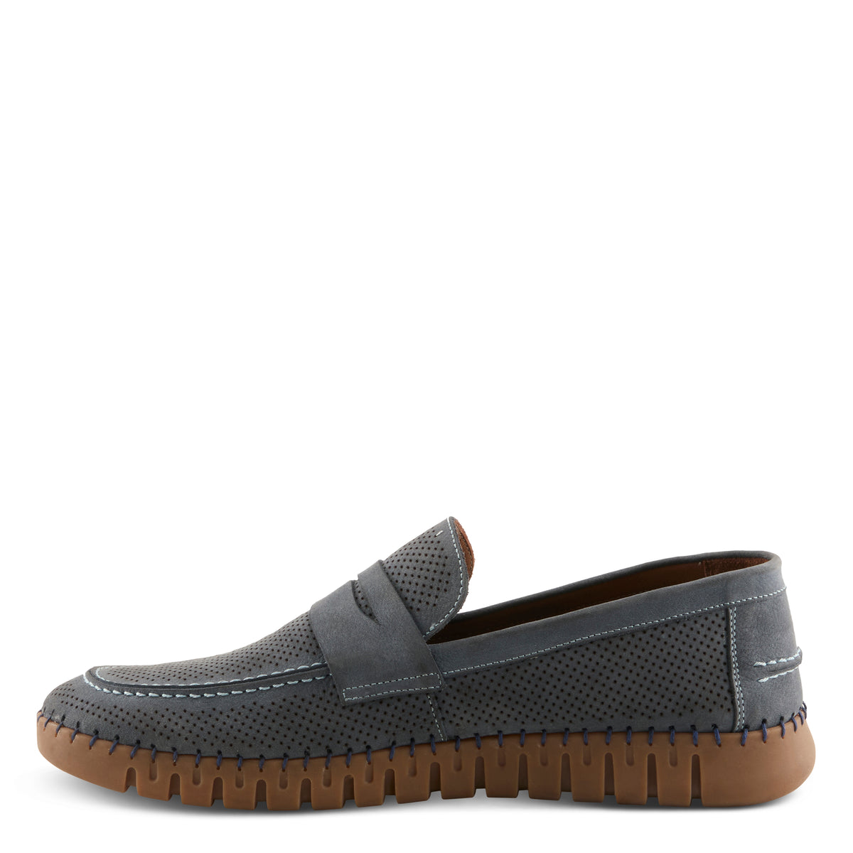 BLUE NUBUCK