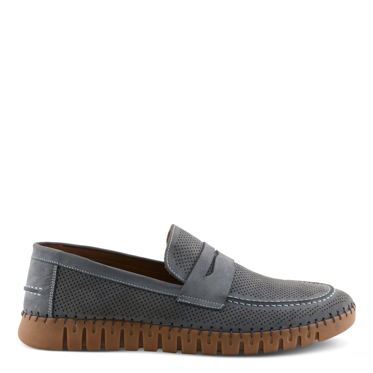 BLUE NUBUCK
