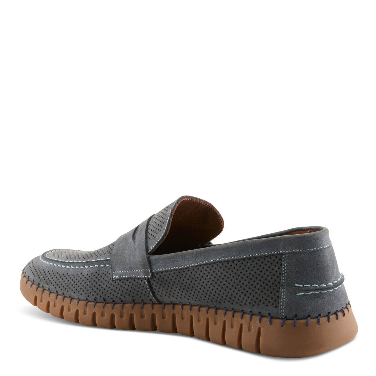 BLUE NUBUCK