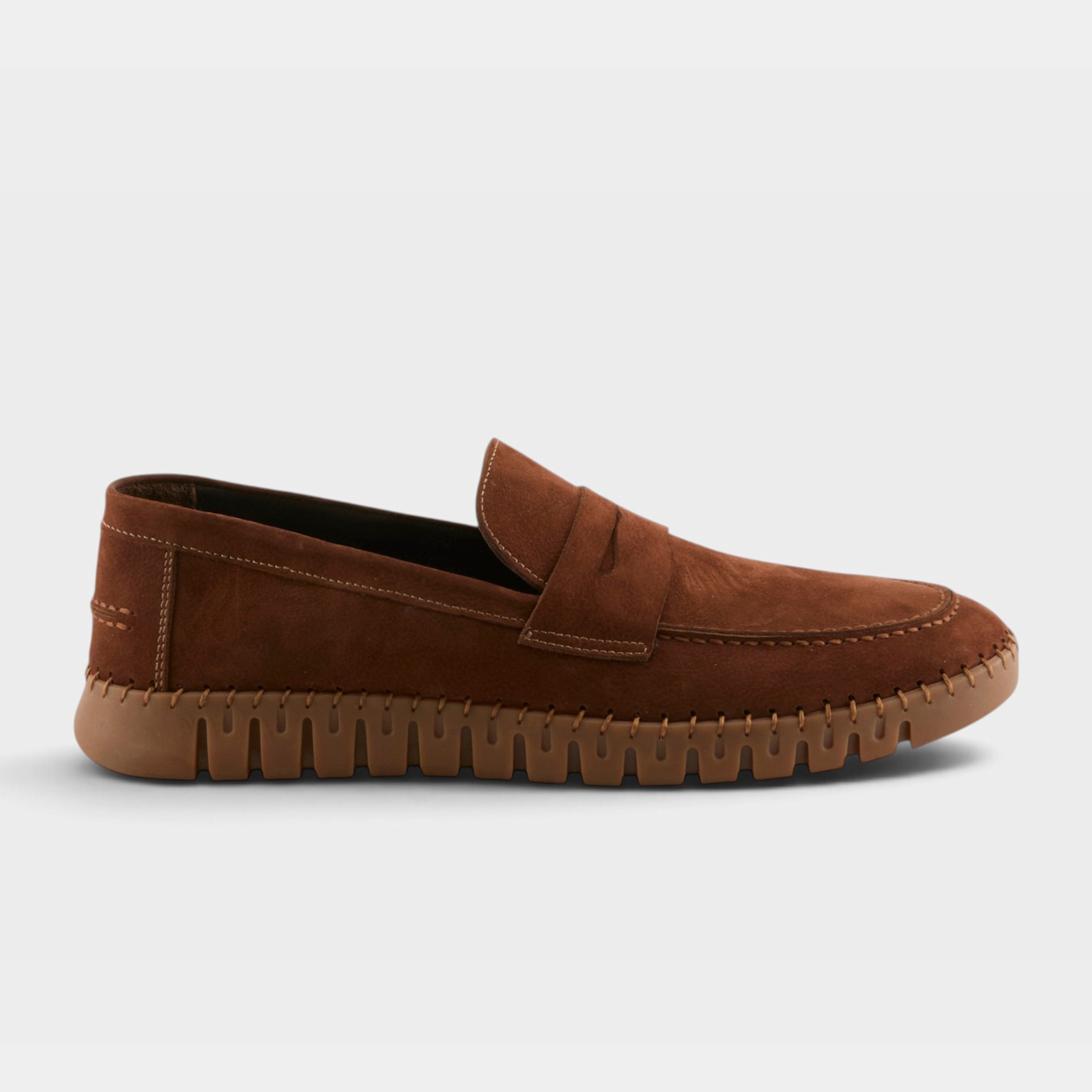 Spring Step Men Elio Cognac Nubuck Shoe