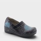 L'Artiste ELKAYJAY SLIP-ON CLOGS in BLACK MULTI, front view
