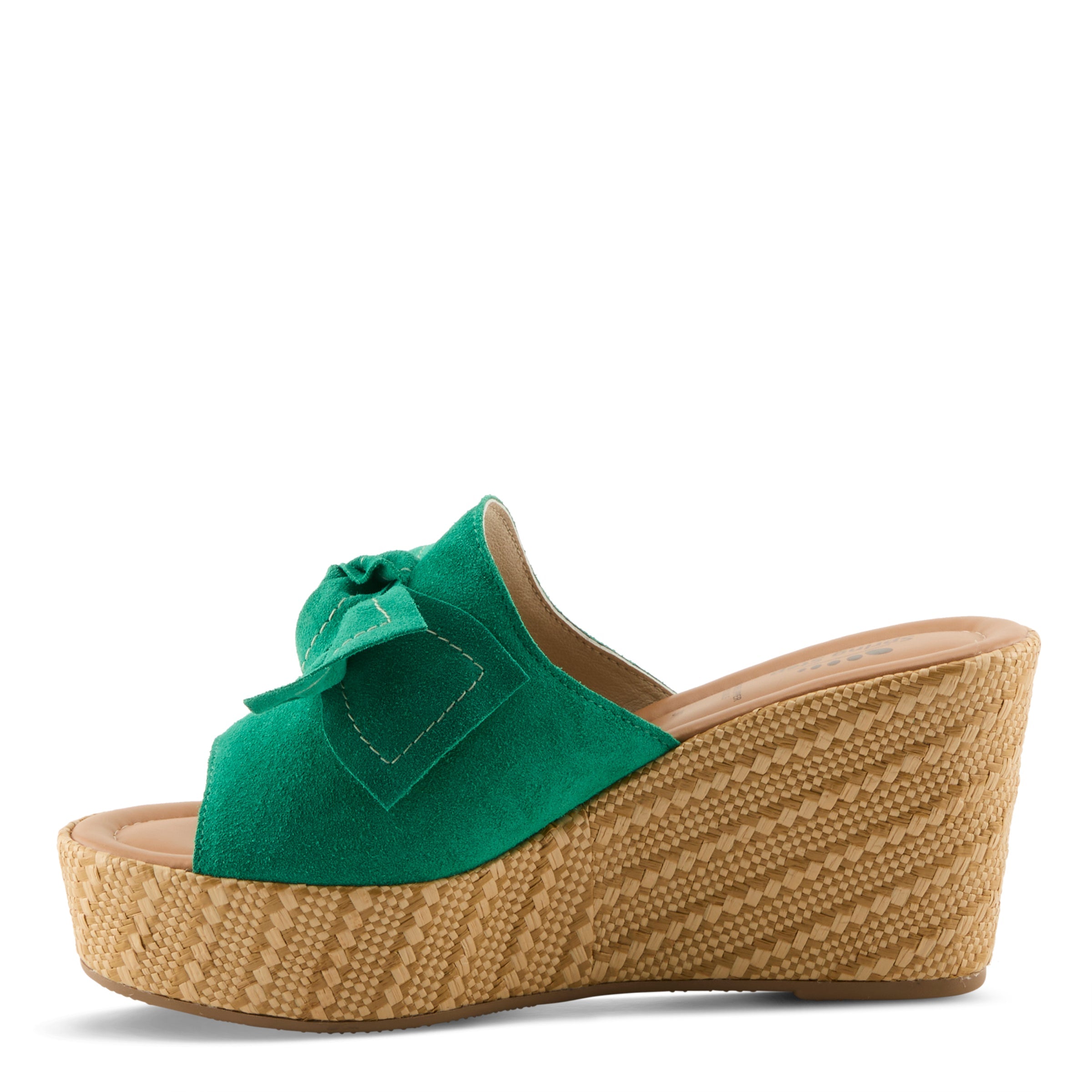 GREEN SUEDE