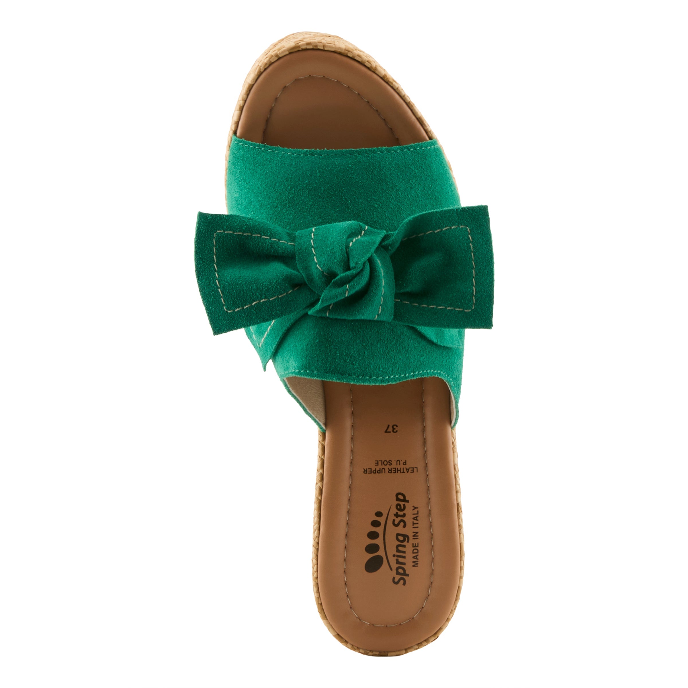 GREEN SUEDE