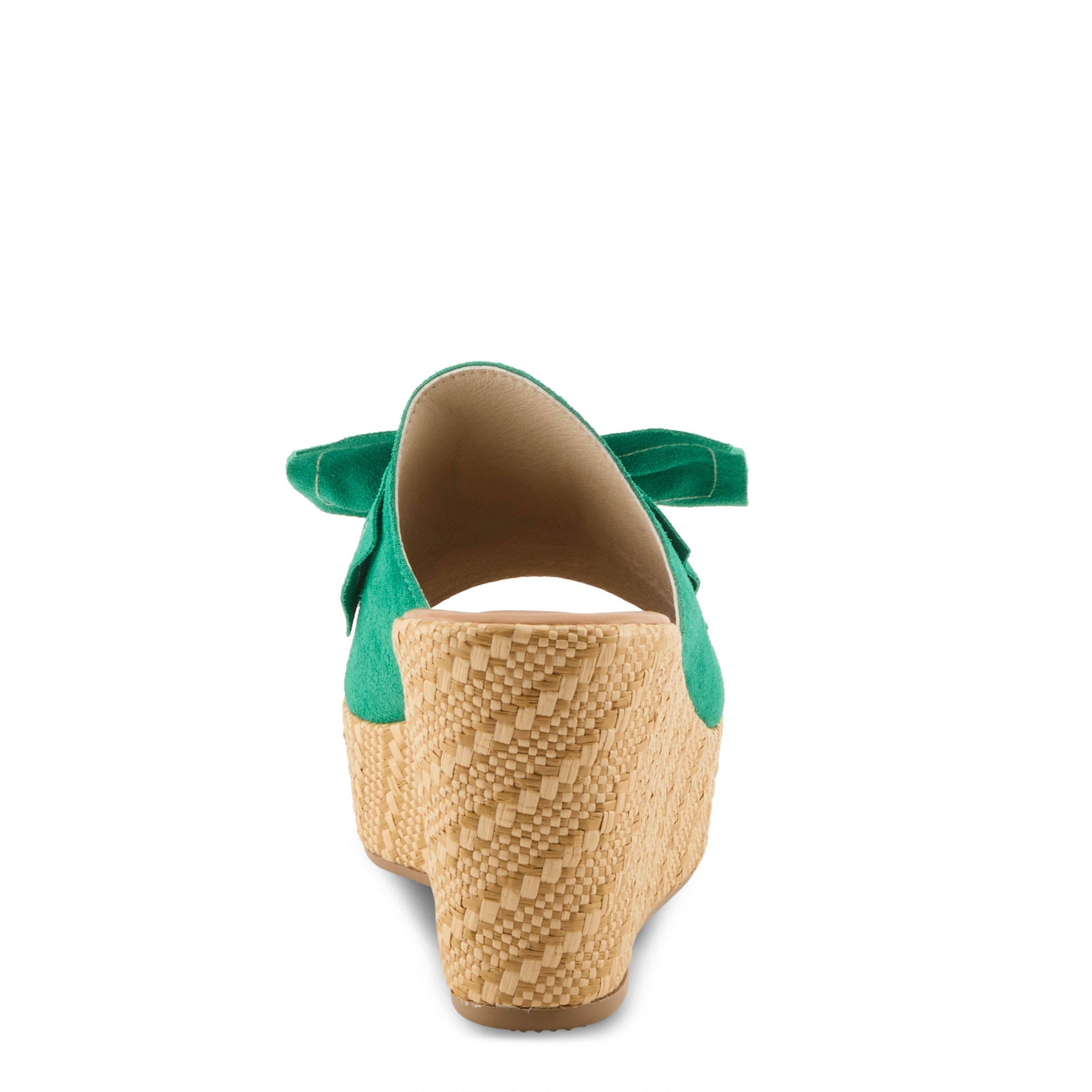 GREEN SUEDE