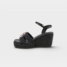 Azura Eloquent Black Sandal