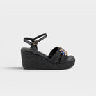 Azura Eloquent Black Sandal