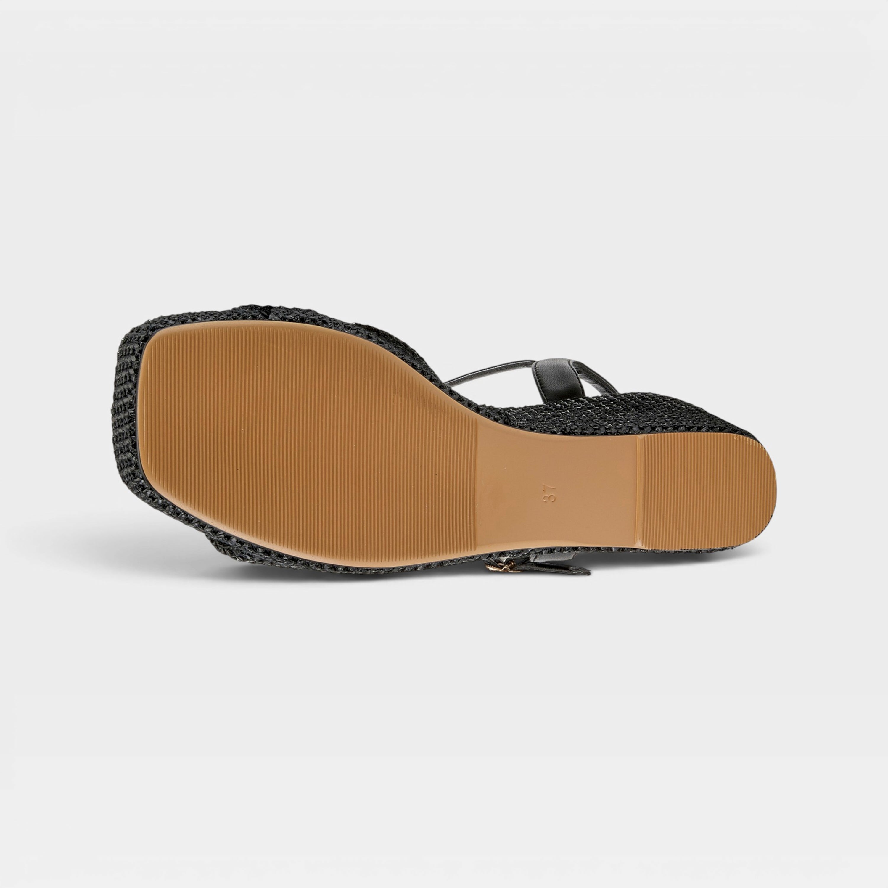 Azura Eloquent Black Sandal