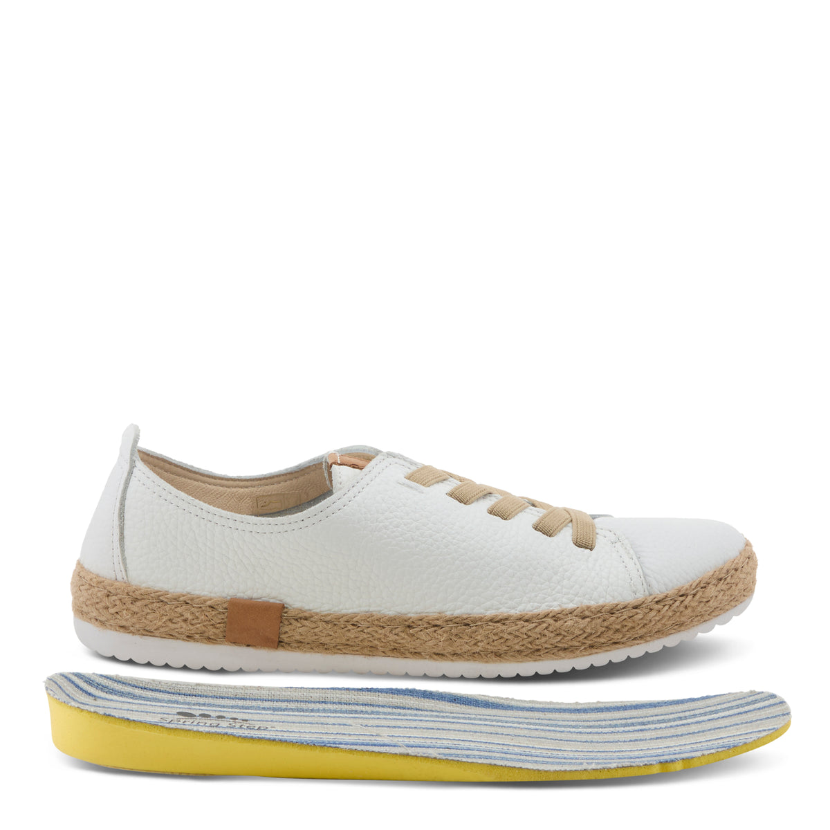 Spring Step SPRING STEP ELOYA LEATHER SNEAKER sneaker with leather upper