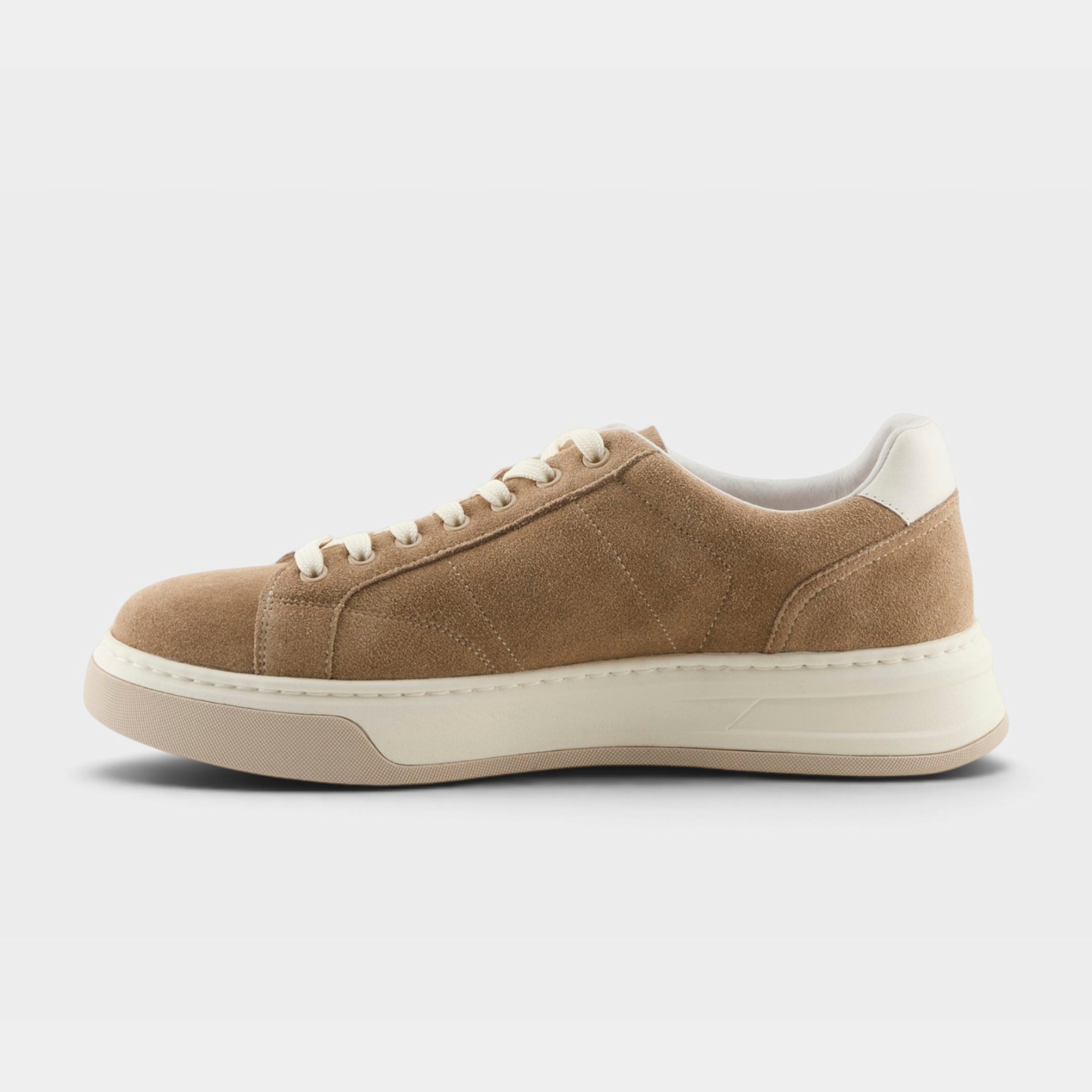 Spring Step Men Elroy Beige Suede Sneaker