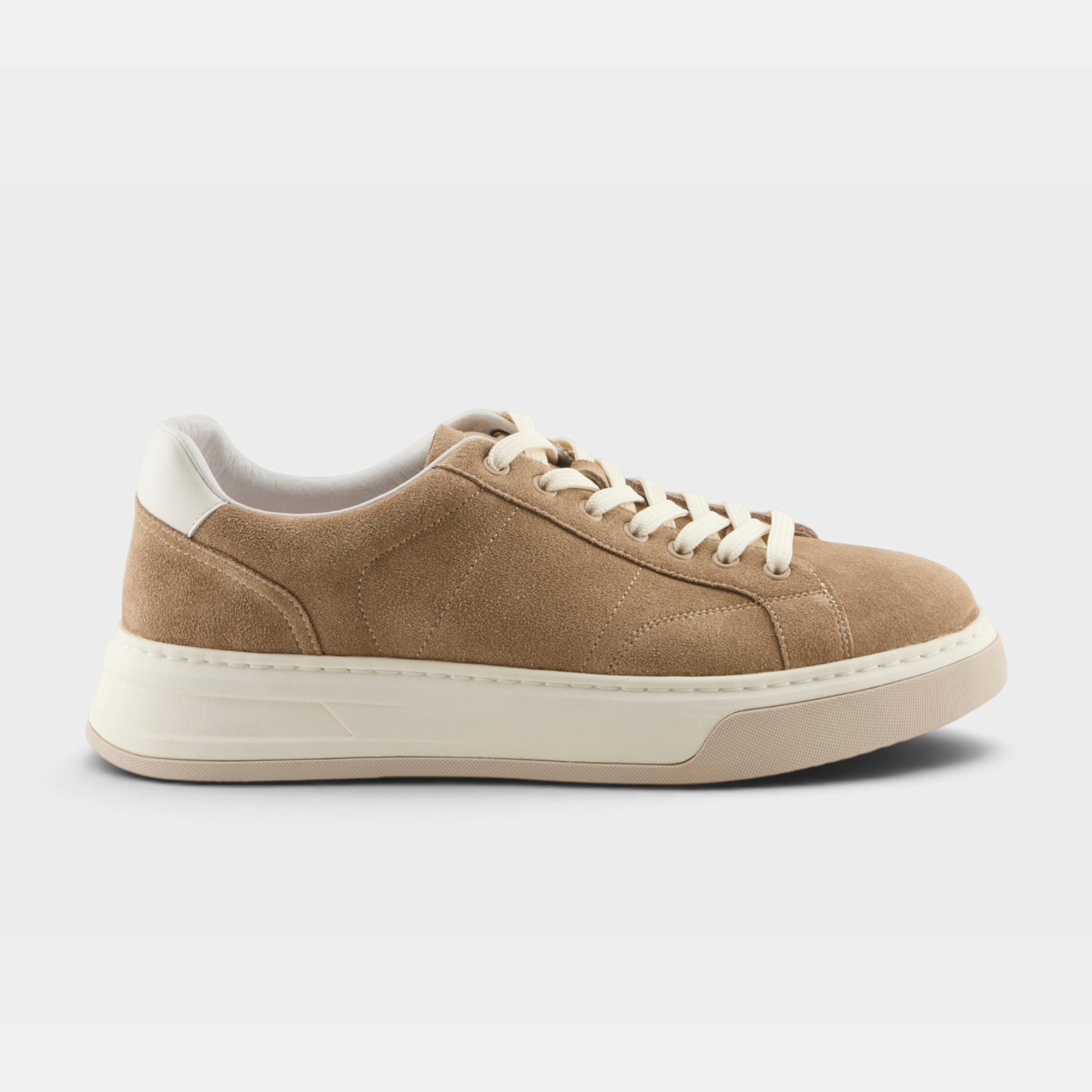 Spring Step Men Elroy Beige Suede Sneaker