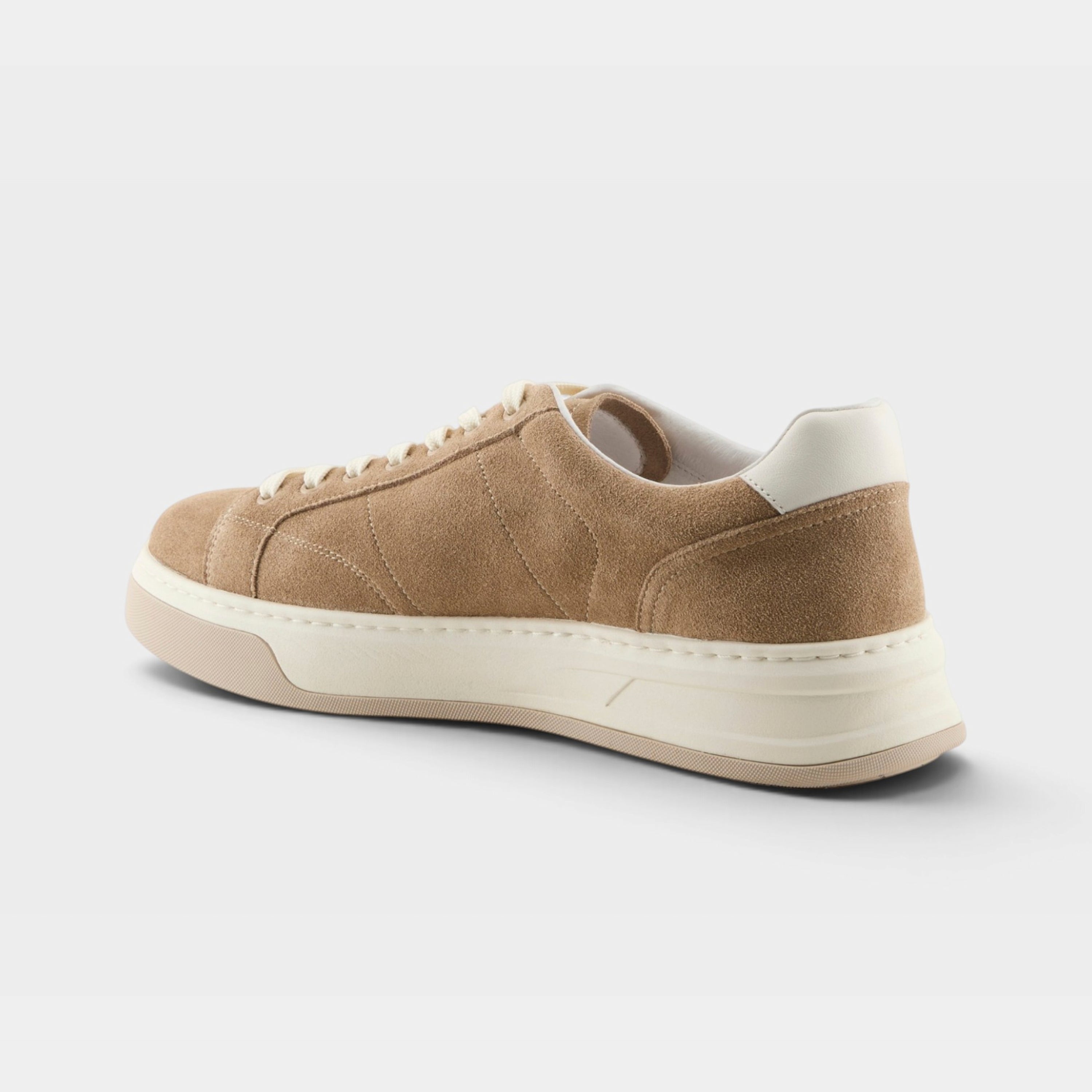 Spring Step Men Elroy Beige Suede Sneaker