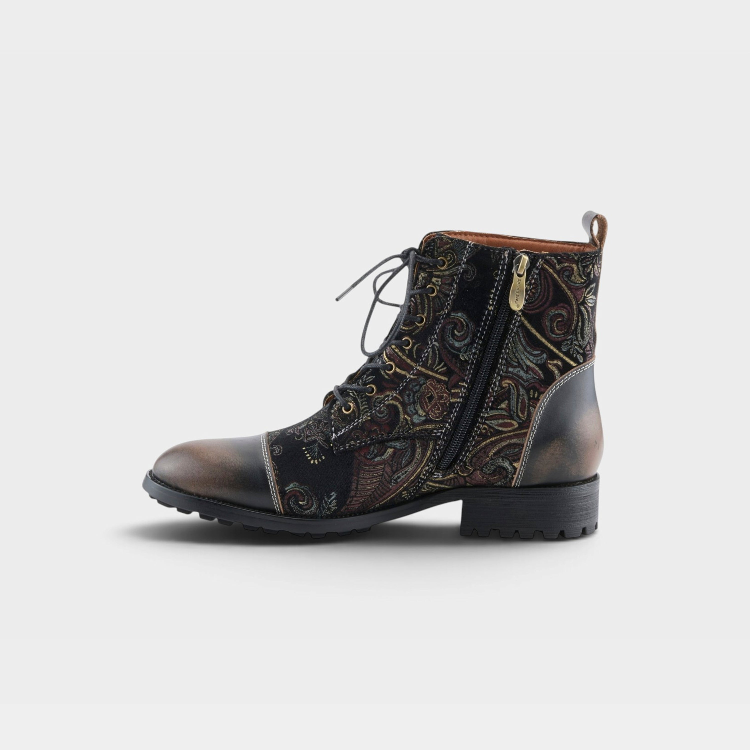 L'Artiste Men Elton Brown Multi Bootie