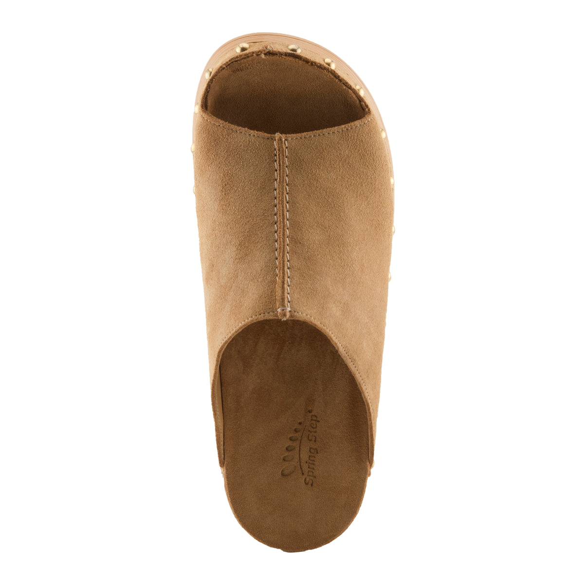 Spring Step SPRING STEP EMBERLYN SANDALS sandal in sky blue suede with comfortable everyday design