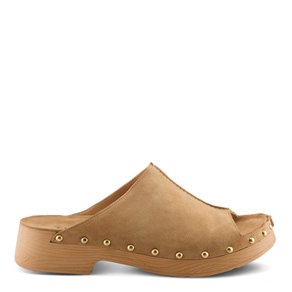 Spring Step SPRING STEP EMBERLYN SANDALS sandal in sky blue suede with comfortable everyday design