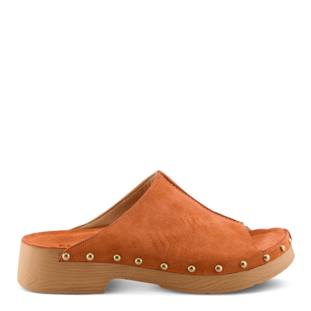 Spring Step SPRING STEP EMBERLYN SANDALS sandal in coral suede with comfortable everyday design