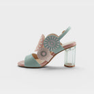 Azura Embroidery Mint Green Multi Sandal