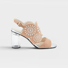 Azura Embroidery Tan Multi Sandal