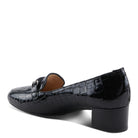 BLACK CROCO PATENT