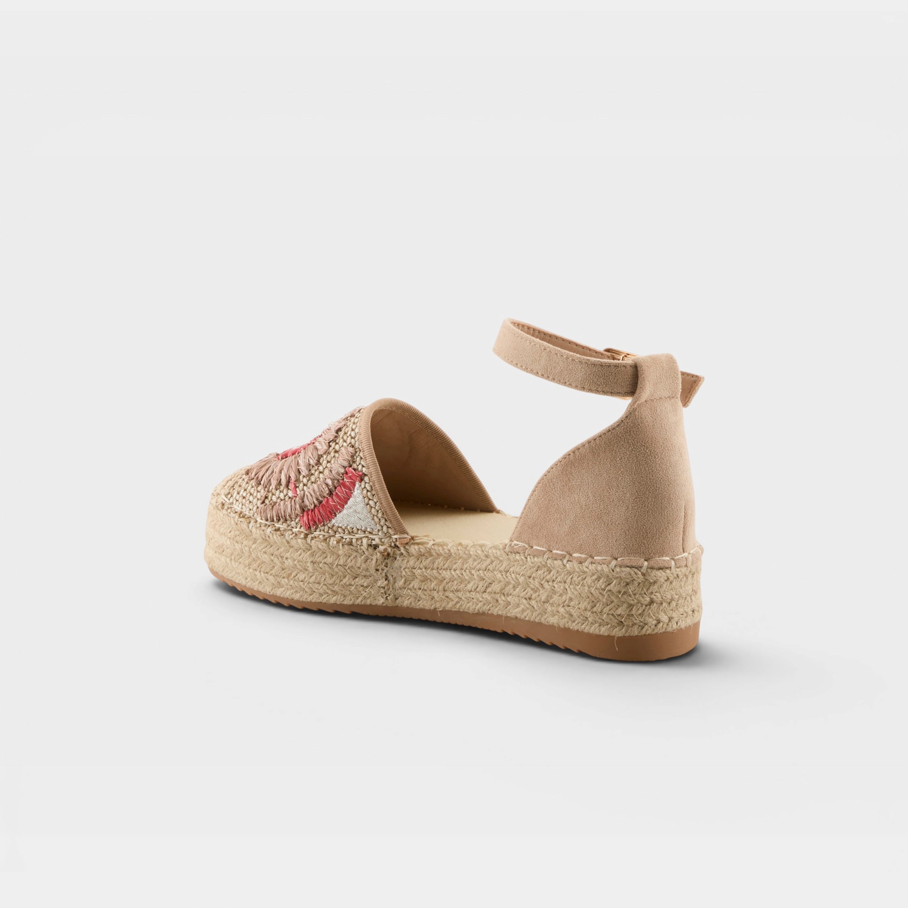 Azura Endlessluv Beige Multi Espadrille