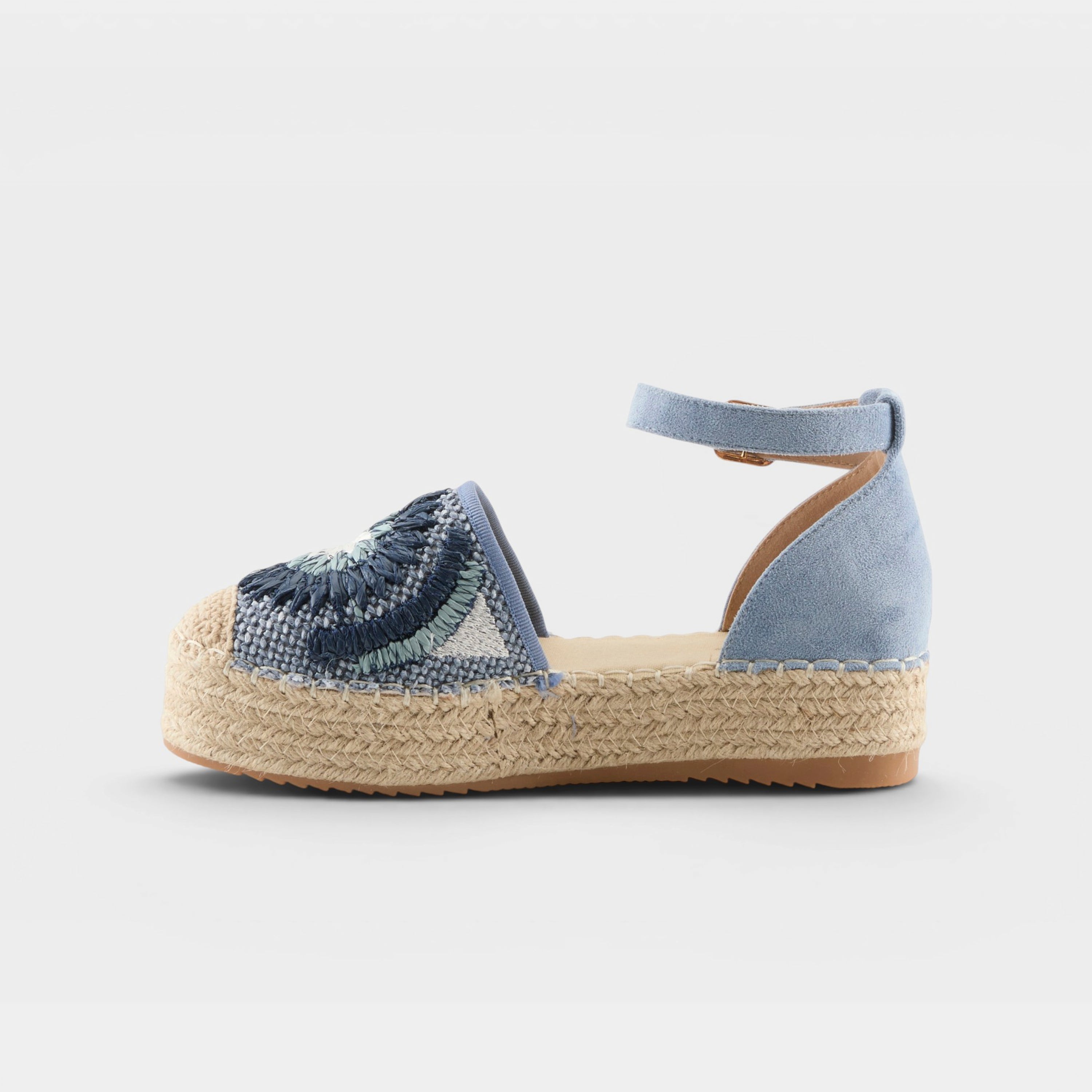 Azura Endlessluv Blue Multi Espadrille