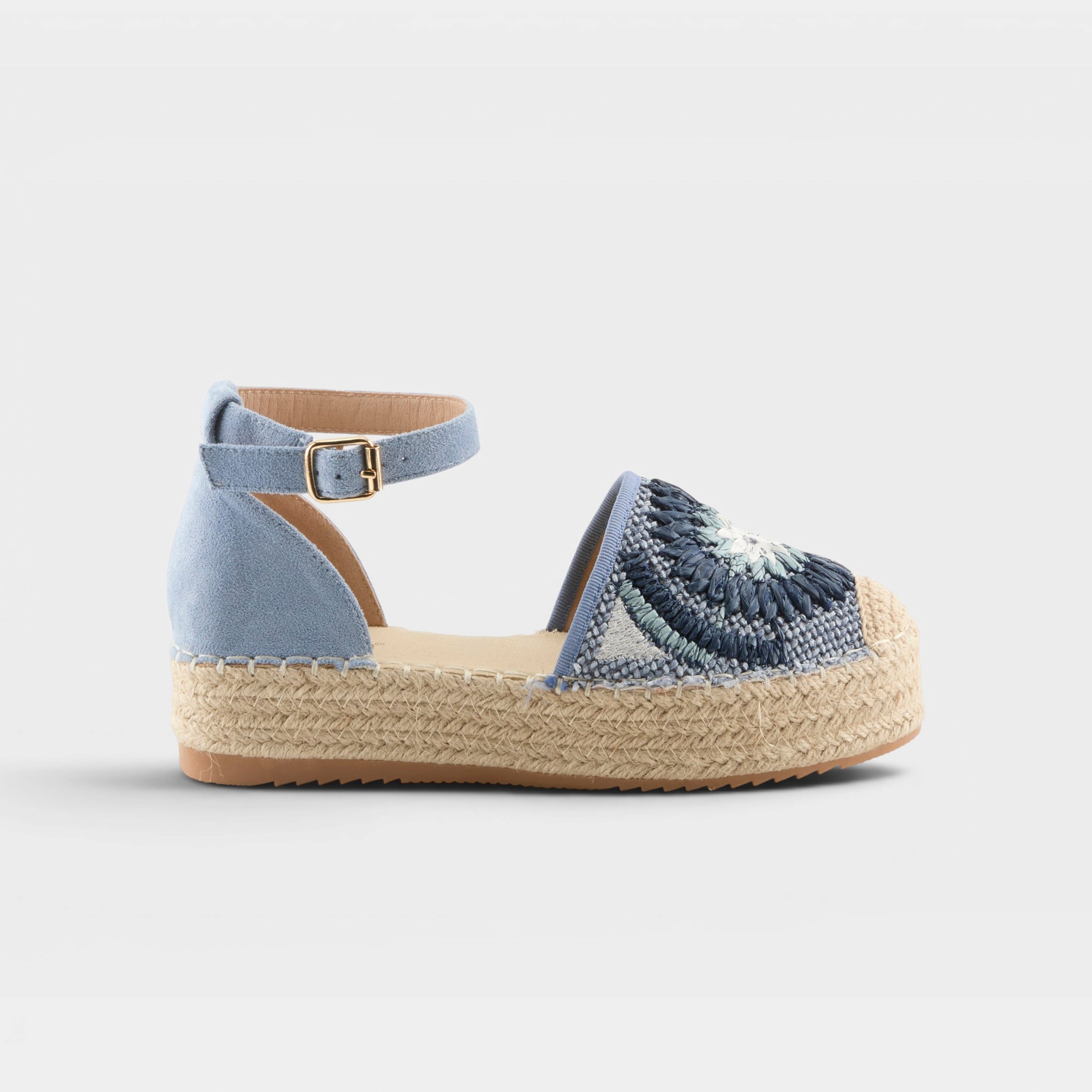 Azura Endlessluv Blue Multi Espadrille