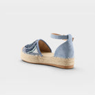 Azura Endlessluv Blue Multi Espadrille
