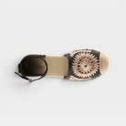 Azura Endlessluv Black Multi Espadrille