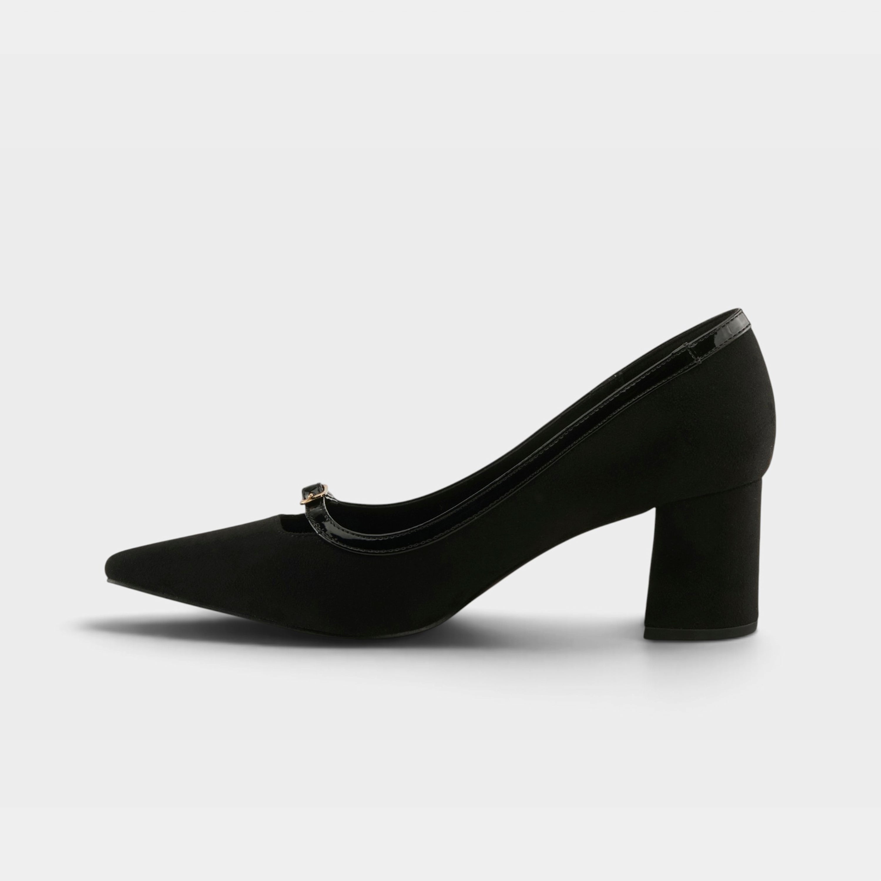 Patrizia Erone Black Faux Suede Shoe