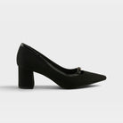 Patrizia Erone Black Faux Suede Shoe