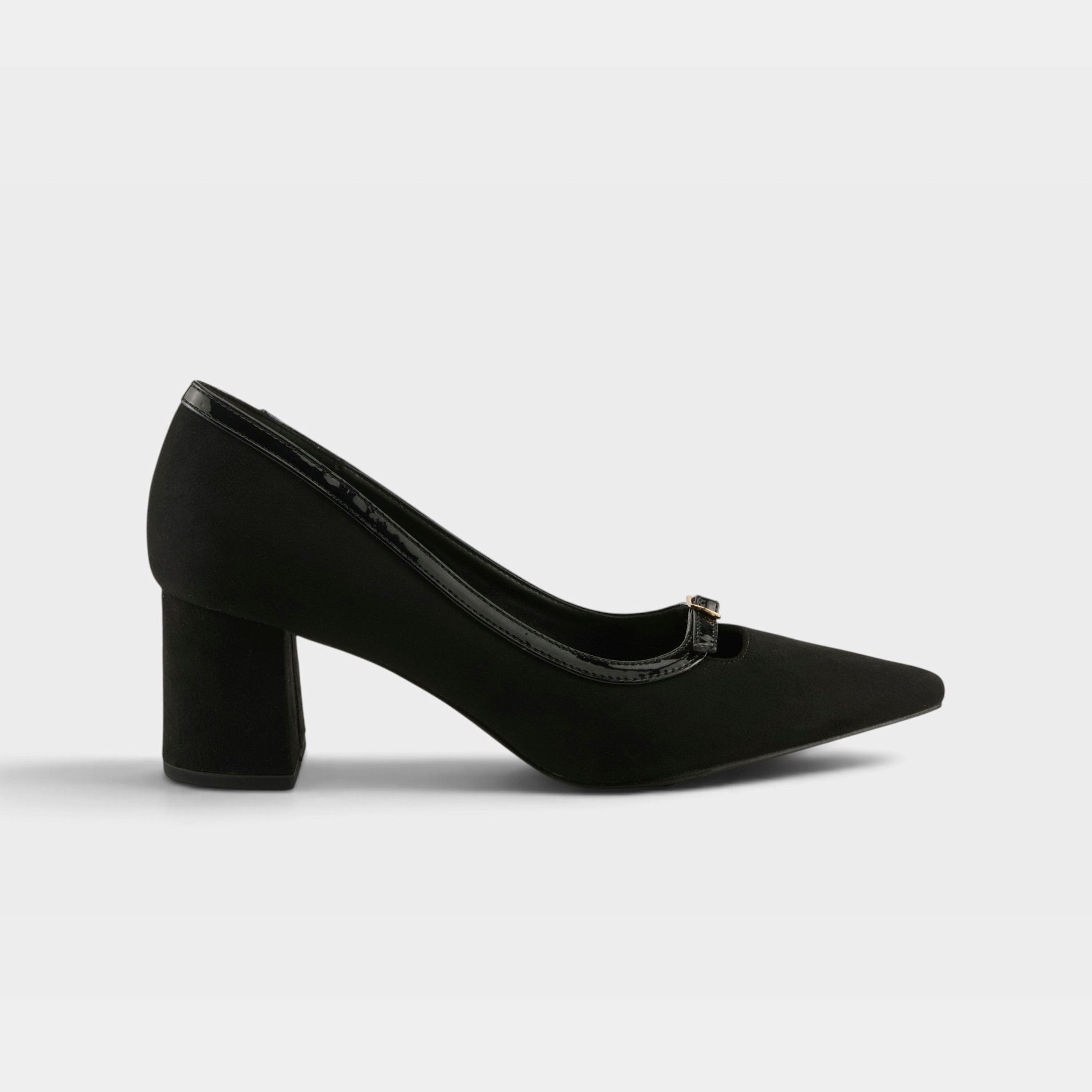 Patrizia Erone Black Faux Suede Shoe