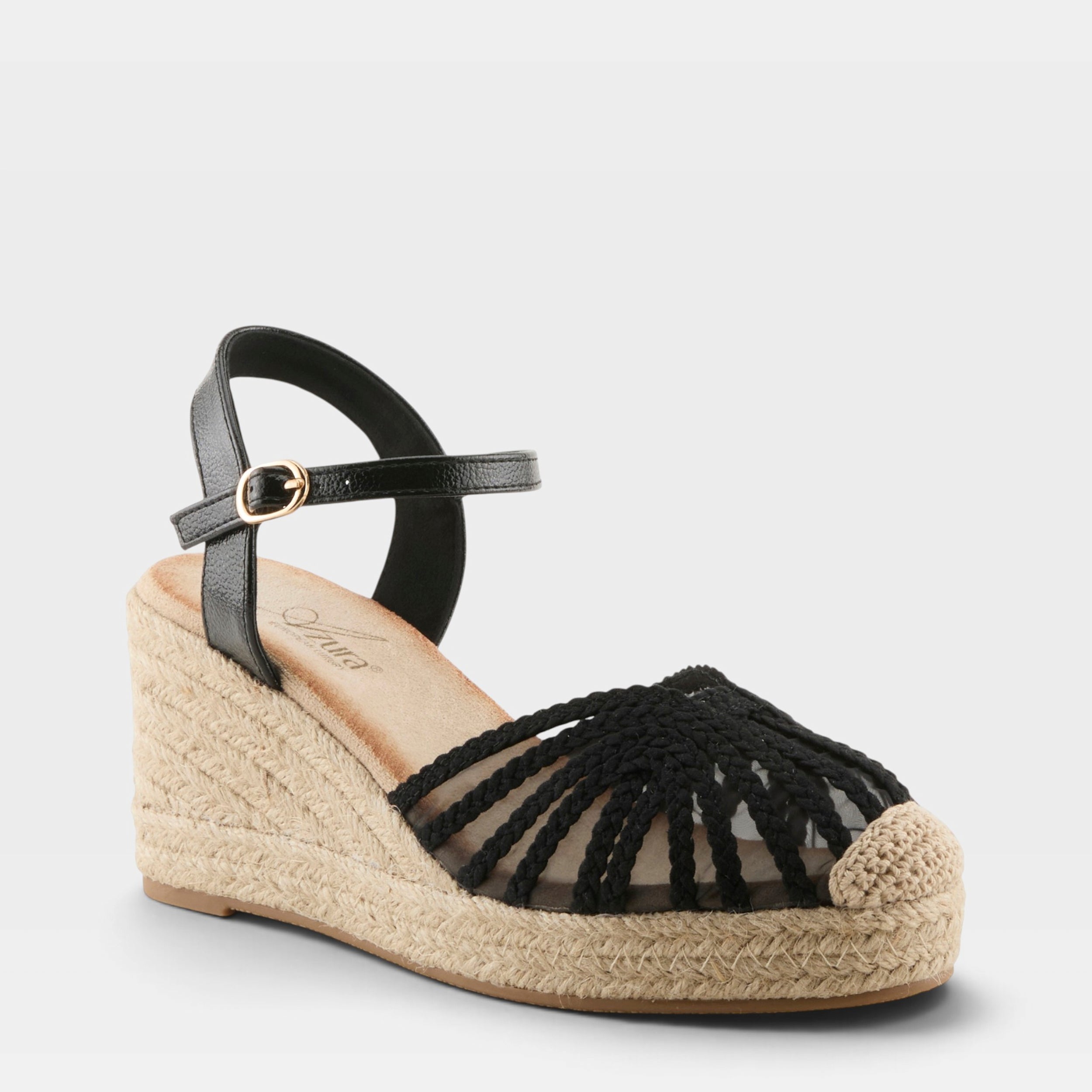 Azura Espalli Black Espadrille