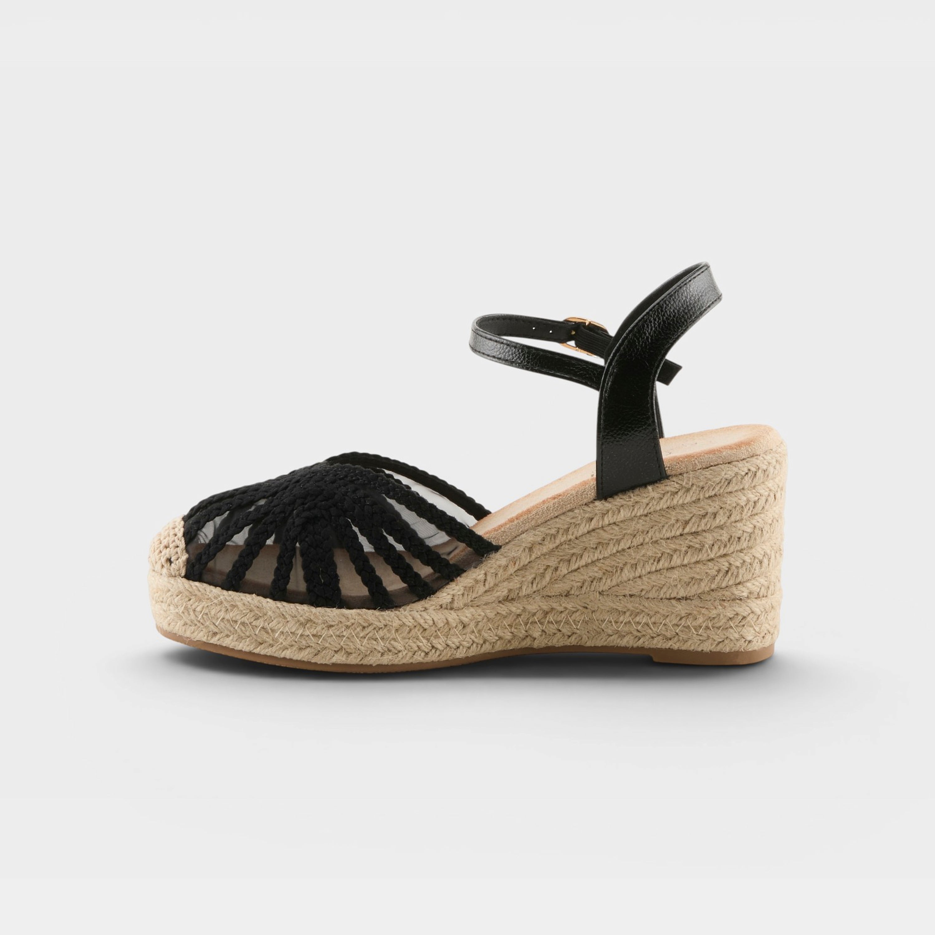 Azura Espalli Black Espadrille